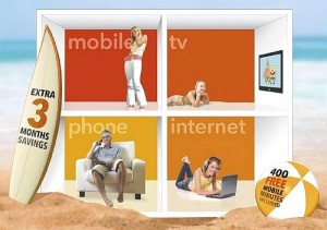 Quad-play is TV, broadband, landline and mobile
